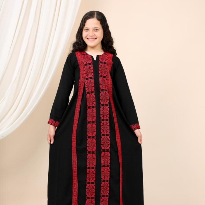 Girls Embroidery Abaya